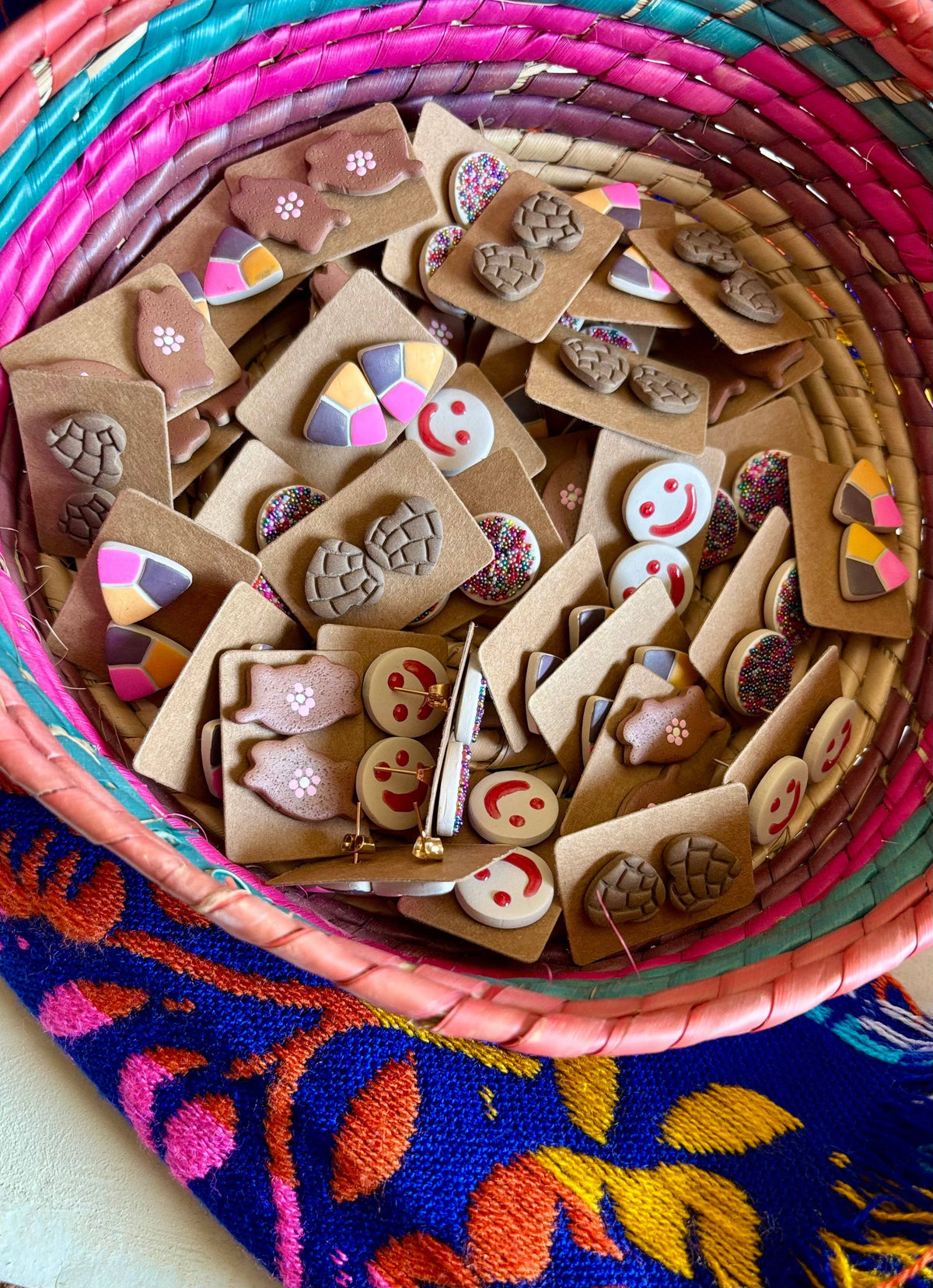 Mexican Pan Dulce: Happy face