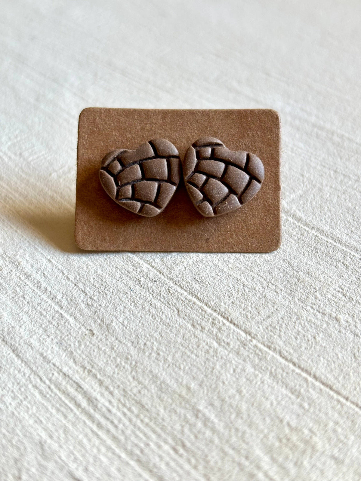 Mexican Pan Dulce: Heart concha chocolate
