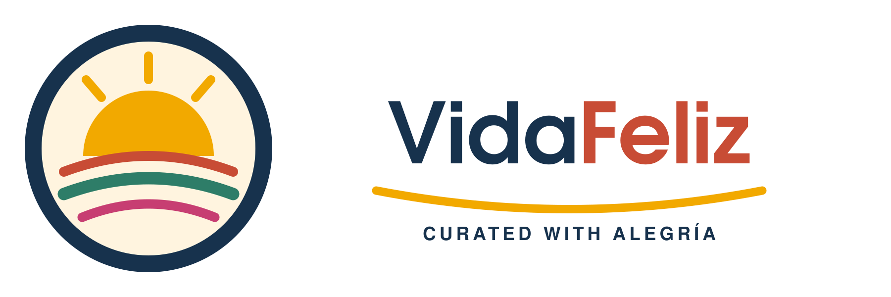 VidaFeliz — Curated with Alegría